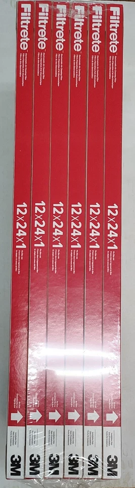 Filtrete 12x24x1 Air Filter MPR 1000 MERV 11, Allergen Defense, 6-Pack - Image 2 of 4