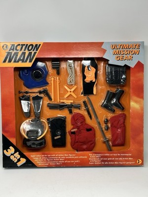 Vintage Hasbro Gi Joe Action Man 3 In 1 Ultimate Mission Gear Set 310119