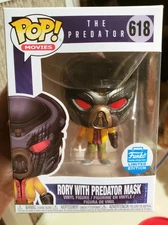 Funko Pop! Movies The Predator Rory with Predator Mask #618 W/Protector