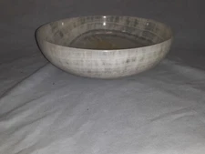 Large Fine Old Or Antique White Onyx Bowl Possibly Italian
