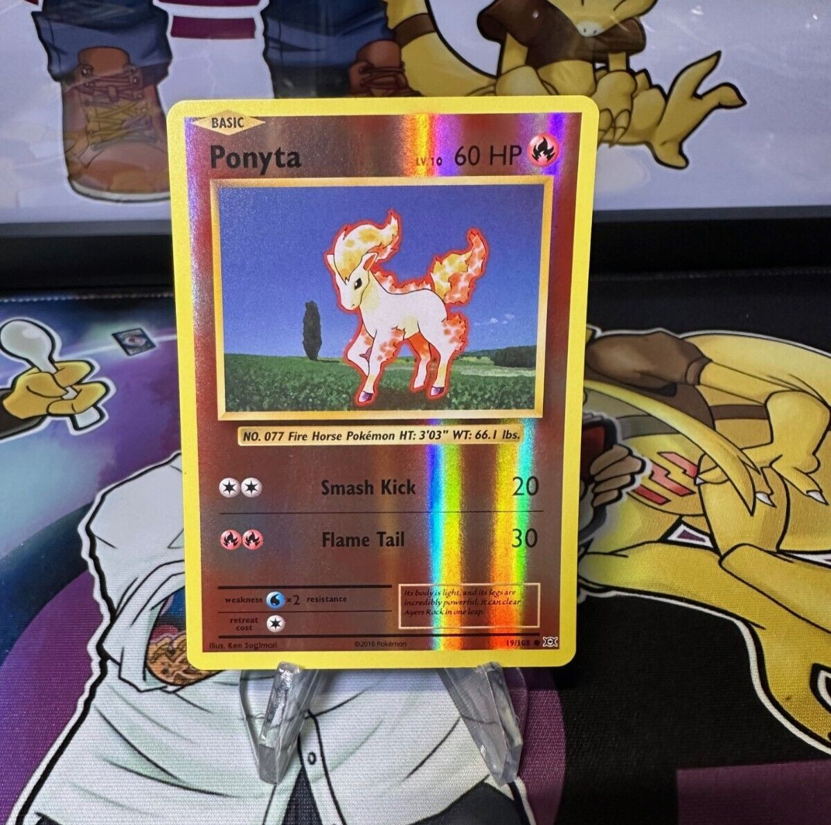 Ponyta 19/108 NM Near Mint XY Evolution Reverse Holofoil Holo Pokemon Card