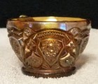  Imperial Glass  1909c. "Fashion " Punch Cup in Smoke with Marigold Overlay — photo 4