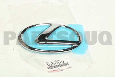 9097502115 Genuine Toyota EMBLEM, RADIATOR GRILLE (OR FRONT PANEL