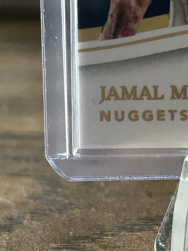 22-23 Immaculate - #IHS-MUR Jamal Murray Swatches Gold #/10 - Image 3 of 4