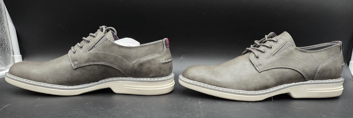 Brand new Ben Sherman Dark Gray Plain Toe Oxford Size 8 (medium) BEN SHERMAN Birk Plain Toe BN600194 01B - Shiekh main image 4