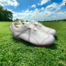 Footjoy M Project BOA Leather Spikeless PGA Golf Shoes Womens Size 8.5 Fast Ship