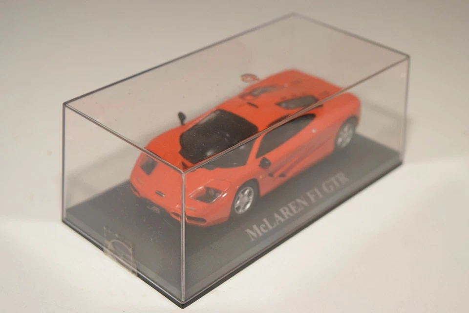 WW 1:43 ALTAYA IXO DEAGOSTINI MCLAREN F1 GTR ARANCIONE COME NUOVO - Immagine 2 di 4