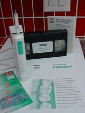 Braun Oral-B Interclean Deluxe Interdental Plaque Remover, Model 2025 T., 