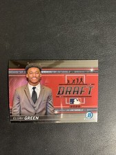 Elijah Green 2022 Bowman Draft Baseball Draft Night #BDN-5 Washington Nationals
