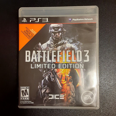 Battlefield 3 - Limited Edition (PlayStation 3, 2011)