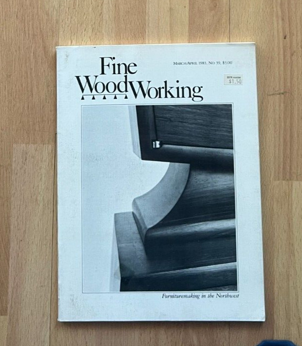 3 ~ Fine Woodworking Magazines ~ March 1983 (64) & July-Sept 1985 (53&54) PB VG