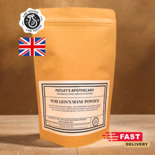 Organic Lion's Mane Mushroom Powder UK Lab Tested Full Spectrum Pure Top Seller