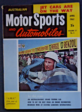 Australian Motor Sports 1962 Apr Falcon XL GT Milano MG Rover T4 Brabham Sandown
