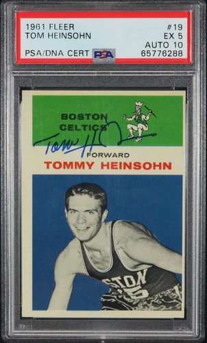 1961 Tommy Heinsohn #19