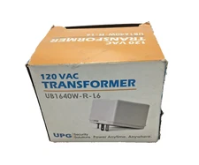 UPG Transformer Power Supply, UB1640W-R-L6, 120V AC, Genuine