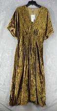 Anthropologie Bl Nk The Tatiana Kaftan: Velvet Edition One Size 
