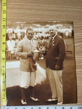 Bob Jones & Findlay Douglas Golf U.S. Open Trophy 1930 Book Photo Photograph