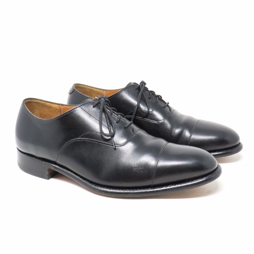 Cap Toe Oxford Leather Shoes 