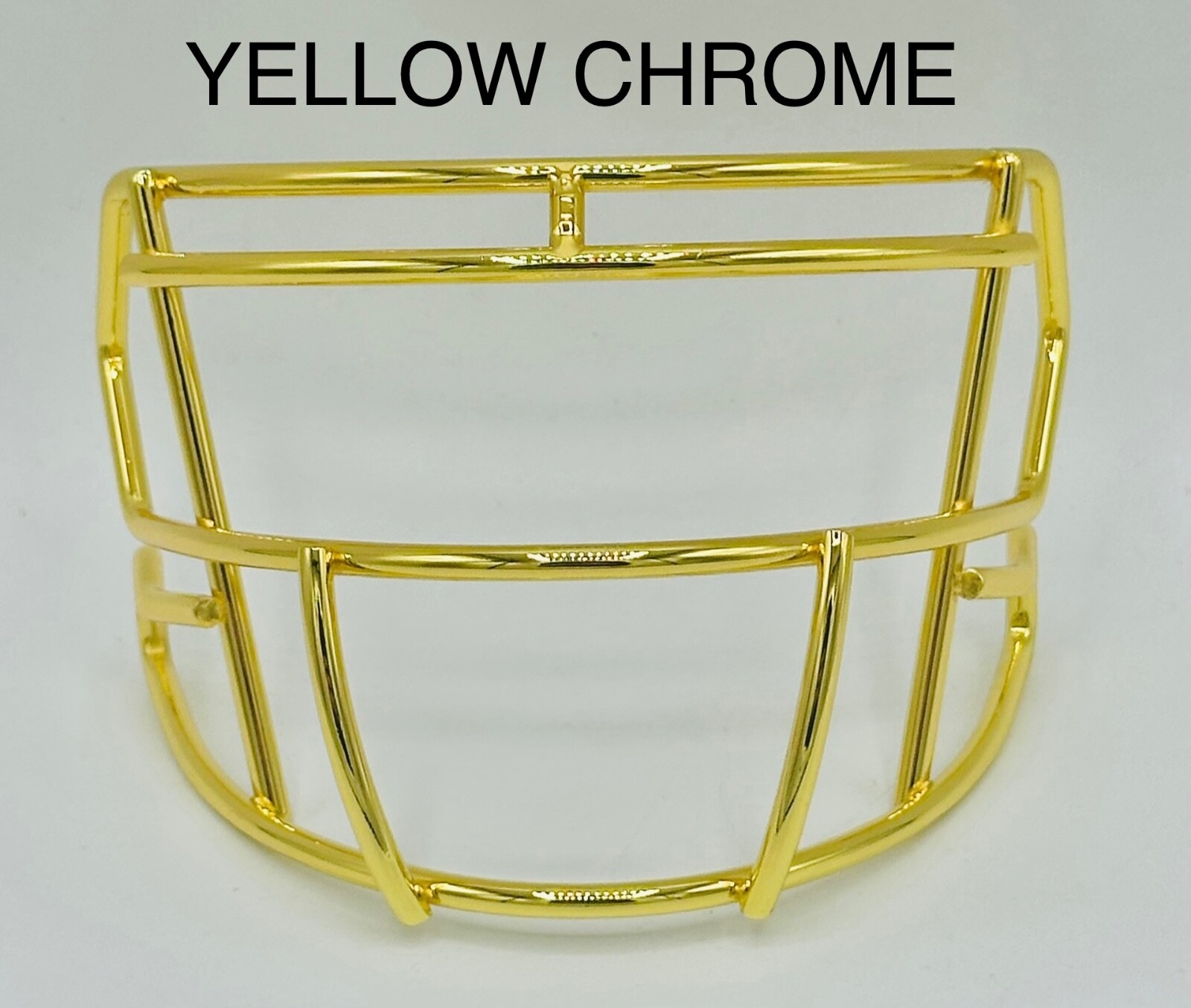 MINI FOOTBALL HELMET CHROME FACEMASKS - METAL - SPEED HELMETS