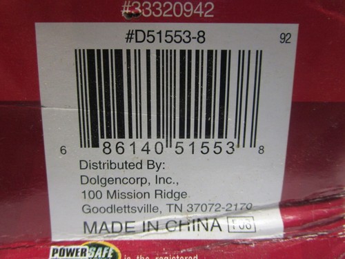 Power Safe 14 Stärke 12 Fuß Multi-Steckdose Verlängerungskabel - grün 3 STECKDOSEN - Bild 5 von 5