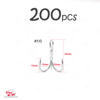 ebay bulk fishing hooks 60PCS/Box DERKERL Hooks, Extra Strong Fish Stainless Steel Fishing Hooks 6 Sizes: 4/0 5/0 6/0 7/0 8/0 9/0# : Sports & Outdoors 200pcs 1/0 Fishing 3x Treble