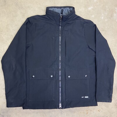 Abercrombie & Fitch Thermo Peak Shell Jacket Size Medium Black