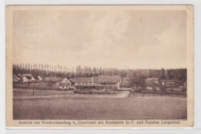 87041 Ak Ansicht von Friedrichsanfang bei Crawinkel mit Kreisheim D.T. & Pension