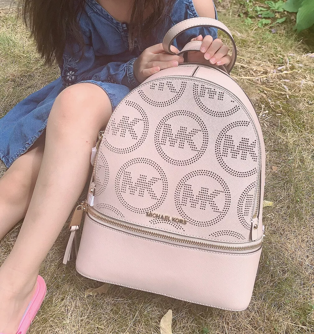 Michael kors monogram bag pink outlet