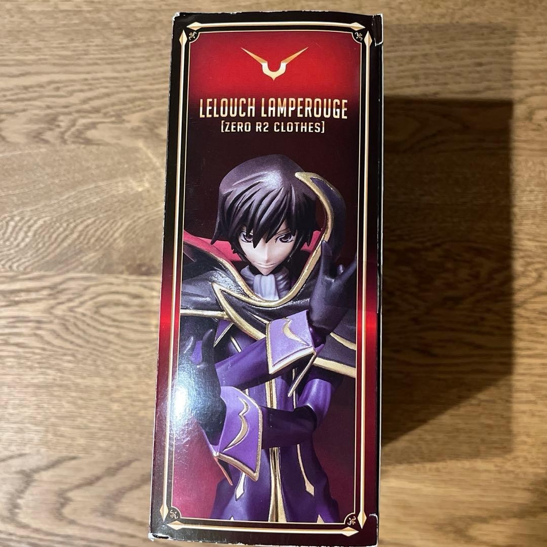 S.h. Figuarts Lelouch Lamperouge Zero R2 Costume Figure Code Geass