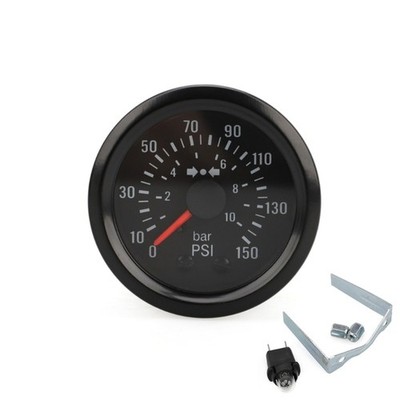 VDO Barometer 0-10BAR/0-150PSI Oil Pressure Gauge Double Scale Point Type