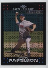 2007 Topps Chrome X-Fractor Jonathan Papelbon #117 fm0