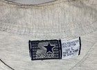 Chicago Bulls Starter NBA Baseball Jersey Size Large Vintage 90s Gray Heather — photo 5