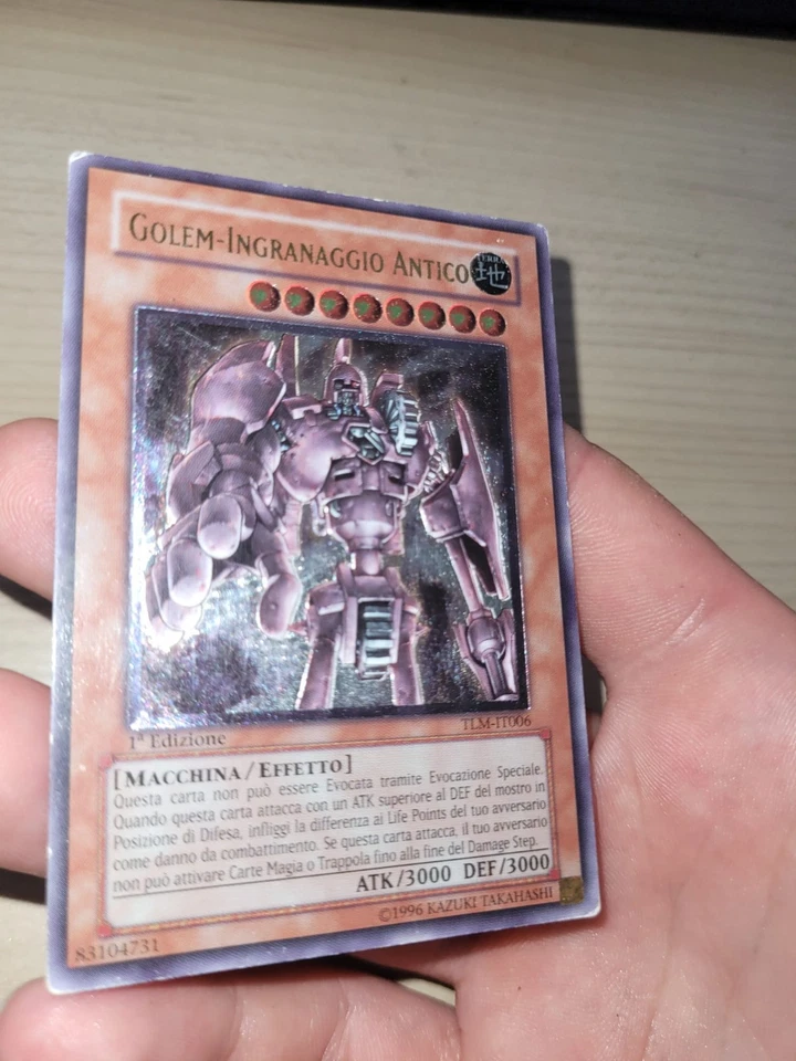 Golem Ingranaggio Antico - Ultimate Rare - 1a ED - ITA - Yu-Gi-Oh! - Immagine 4 di 4