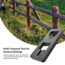 T Post Puller Plate Tractor Accessories Tractor Bucket Quick Removal T Posts