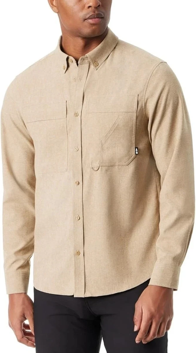bass dress shirts Bass Pro Shops Americana Woven Short-Sleeve Button-Down Shirt for Men - Navy