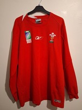 2007 Rugby world cup Wales long sleeve shirt XXL
