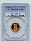 2003-S Lincoln Memorial Cent Proof — photo from another recent sale