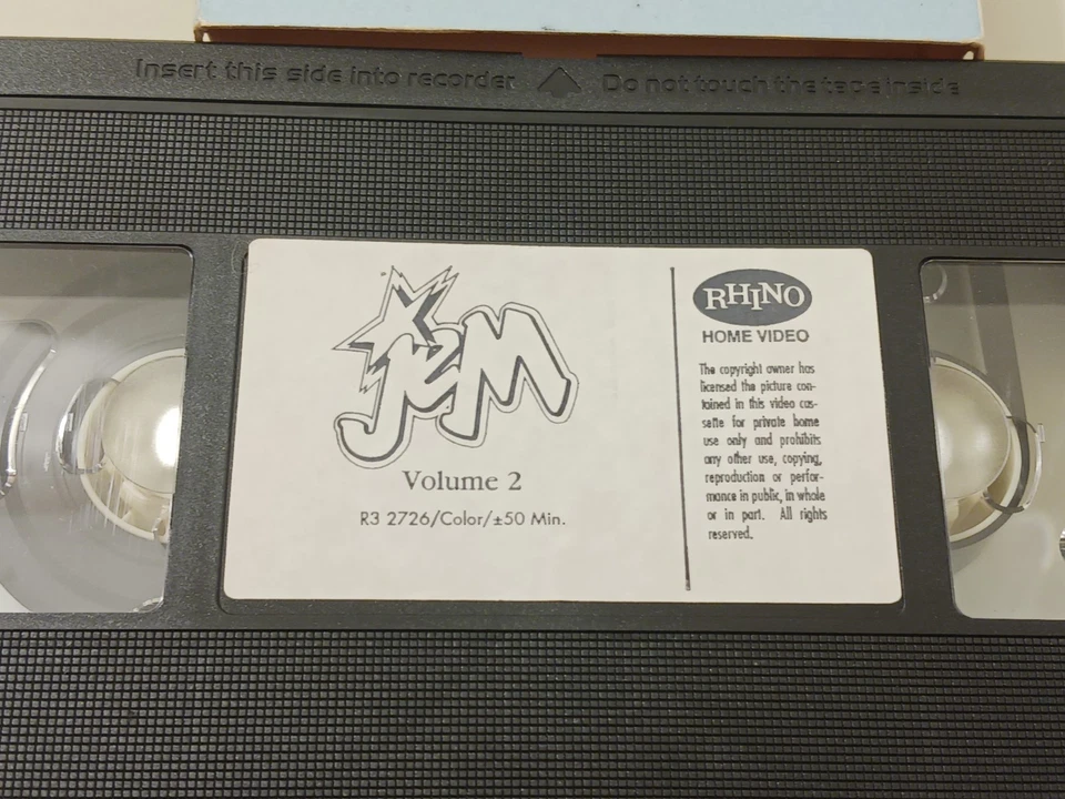 Vintage 2 Jem & The Holograms VHS Vol 1 & 2 Passport To Rock/Fashion Fiasco 1999 - Image 4 of 4