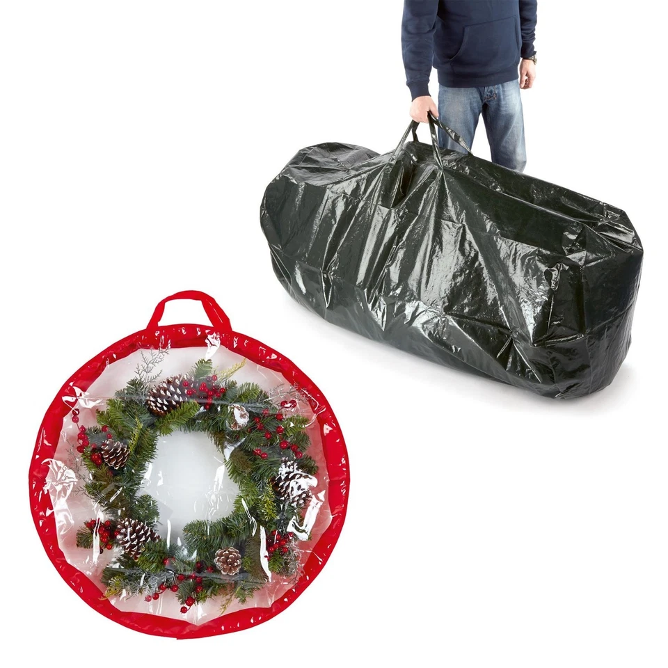 Premier Weihnachtsdeko-Aufbewahrungstasche Für Bäume & Kränze AC205511 - Bild 1 von 1
