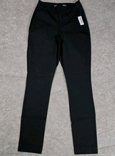 NWT Old Navy High-Rise Curvy Pixie Pants Women 2 Tall 25x29.5 Black Pockets