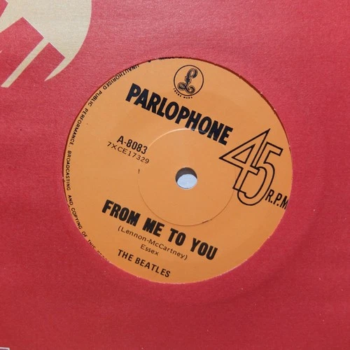 The Beatles - From Me to You (Parlophone A-8083) Aussie 45