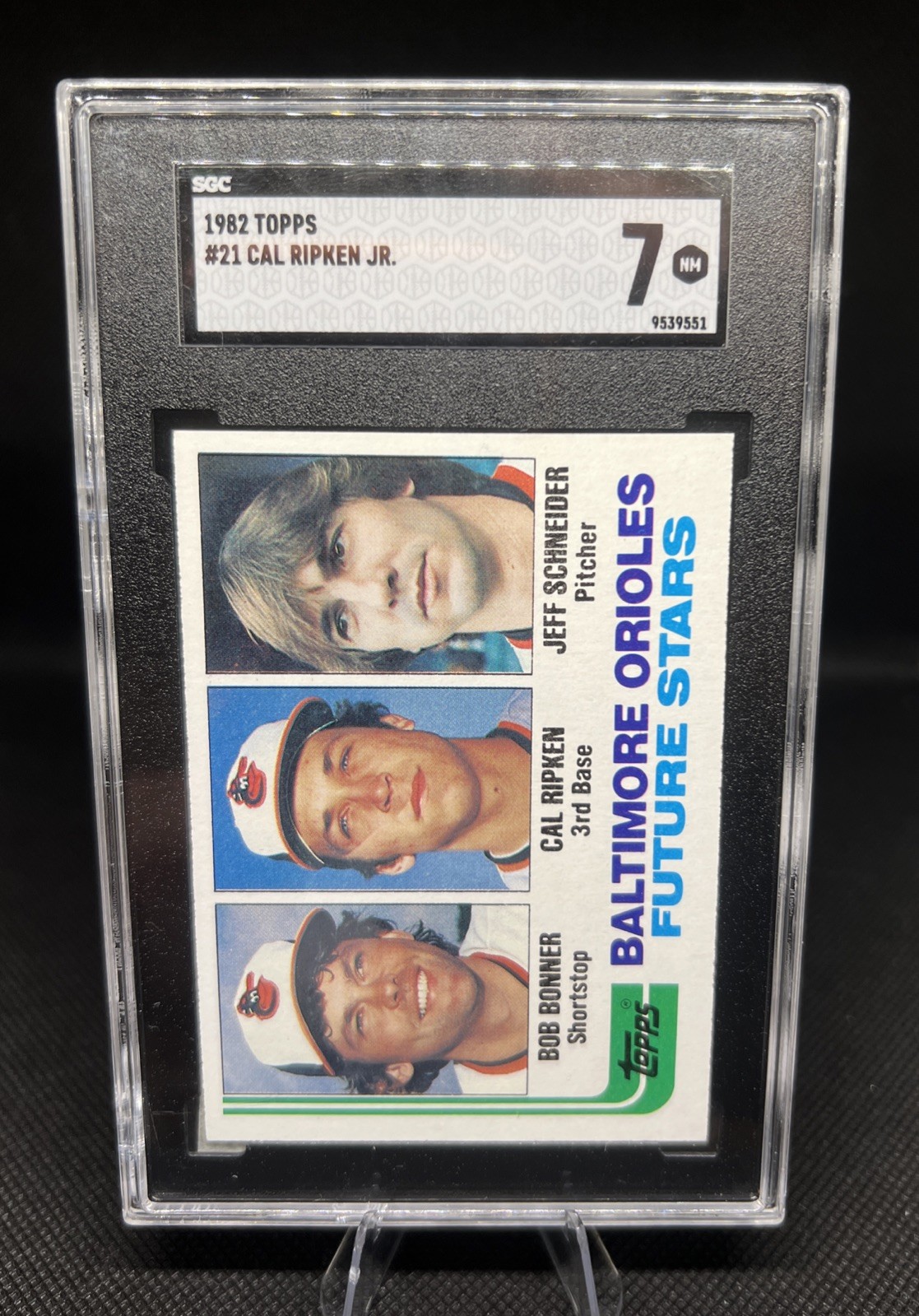 1982 Topps Cal Ripken Jr. Rookie RC #21 PSA 8 NM-MT Orioles Future Stars HOF 🔥