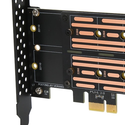 M.2 SSD NGFF To PCIE Adapter Up To 6Gbps NCQ Supported Plug And Pla NEW - Afbeelding 6 van 12