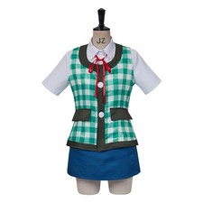 Isabelle Plaid Shirt Costume Set   Cute Halloween Cosplay Outfit