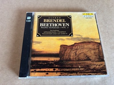 Alfred Brendel Beethoven Piano Sonatas Volume 2 double CD 1991 VoxBox Classical