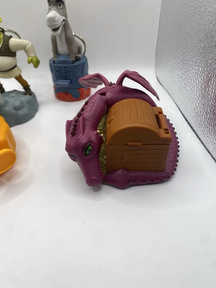 Chaveiro Shrek -Brinquedo de Refeição Infantil Colecionável BK - Funciona -Ótimas Condições de Trabalho - Imagem 2 de 4