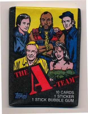 A-Team (The Whole Gang) Trading Card Pack