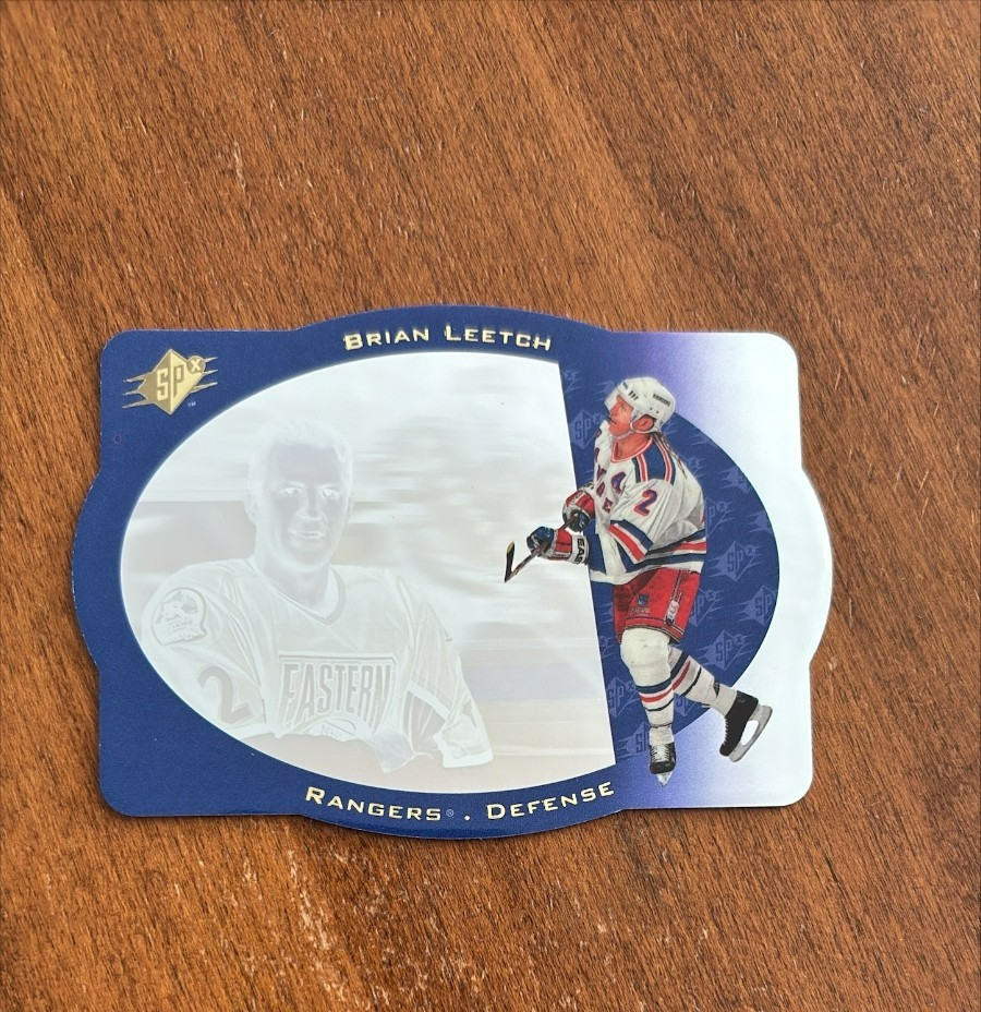 Brian Leetch 1996-97 Upper Deck SPX #26 New York Rangers HOF