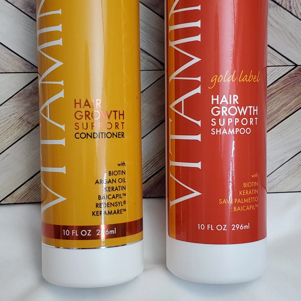 Set de champú y acondicionador Nourish Beaute Vitamins para la pérdida del cabello promueve el crecimiento  Foto 2 de 4