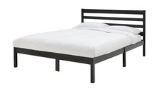 Kaycie Double Wooden Bed Frame - Black